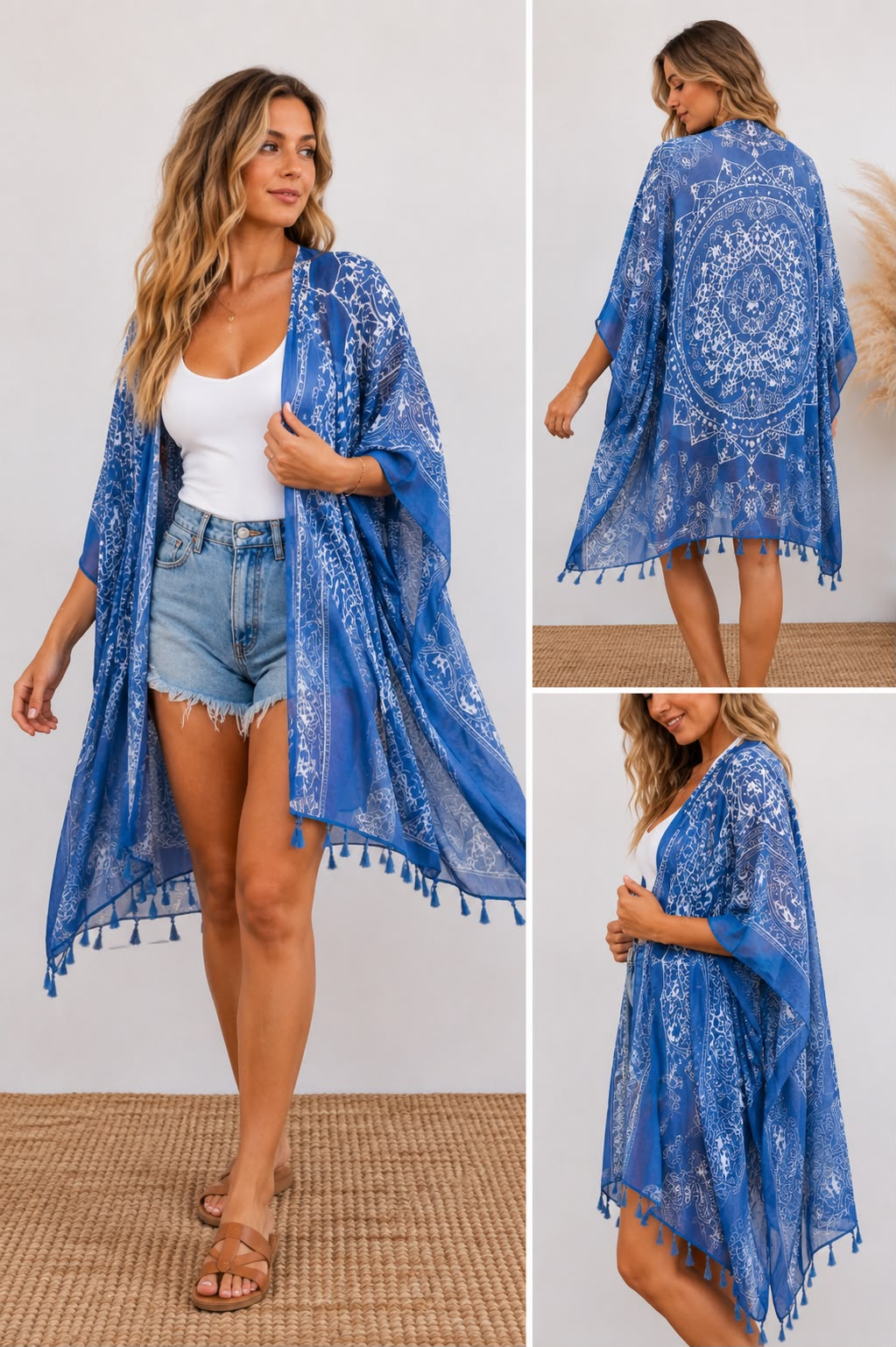Effortless Everyday Wrap — Blue Jean